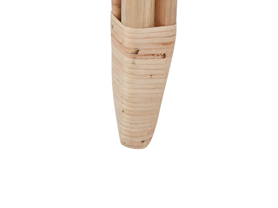 Gartenmöbel Set Rattan Naturlich Sofa 4-Sitzer Auflagen Beige Brindisi