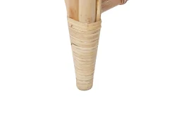 Gartenmöbel Set Rattan Naturlich Sofa 4-Sitzer Auflagen Beige Brindisi