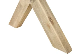 Gartenmöbel Set Rattan Naturlich 6-Sitzer Auflagen Cremeweis Maros/Olbia