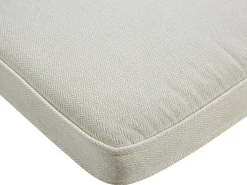 Gartenmöbel Set Rattan Naturlich 6-Sitzer Auflagen Cremeweis Maros/Olbia