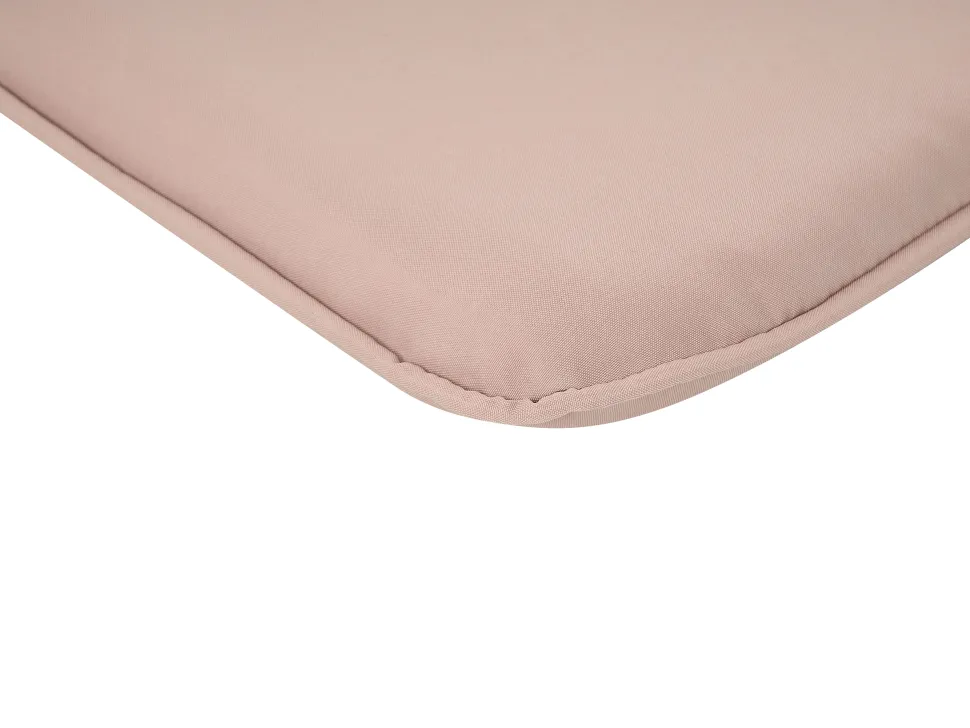 Gartenmöbel Set Rattan Naturlich 6-Sitzer Auflagen Rosa Aliano Ii