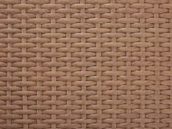Gartenmöbel Set Rattan 4-Sitzer Auflagen Beige Ravello