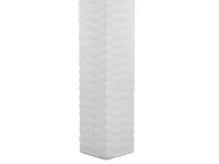 Gartenmöbel Set Rattanoptik Weis 4-Sitzer Fossano
