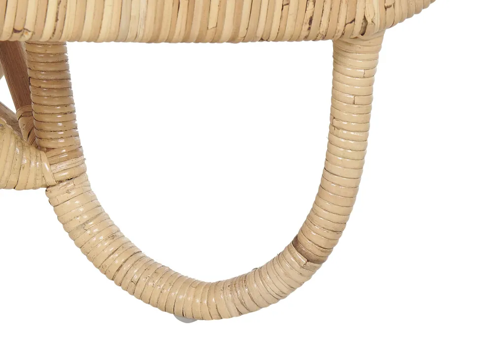 Gartenmöbelset Rattan Naturlich Mit Couchtisch Dolcedo / Limni