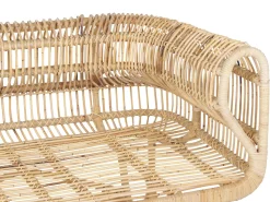 Gartenmöbelset Rattan Naturlich Mit Couchtisch Dolcedo / Limni