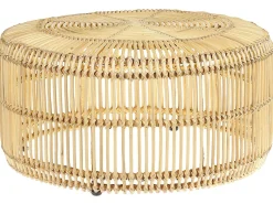 Gartenmöbelset Rattan Naturlich Mit Couchtisch Dolcedo / Limni