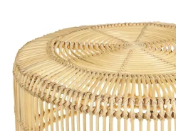 Gartenmöbelset Rattan Naturlich Mit Couchtisch Dolcedo / Limni
