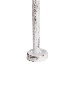 Gartenregal Weis Metall 4 Ablageflachen Klappbar Padua