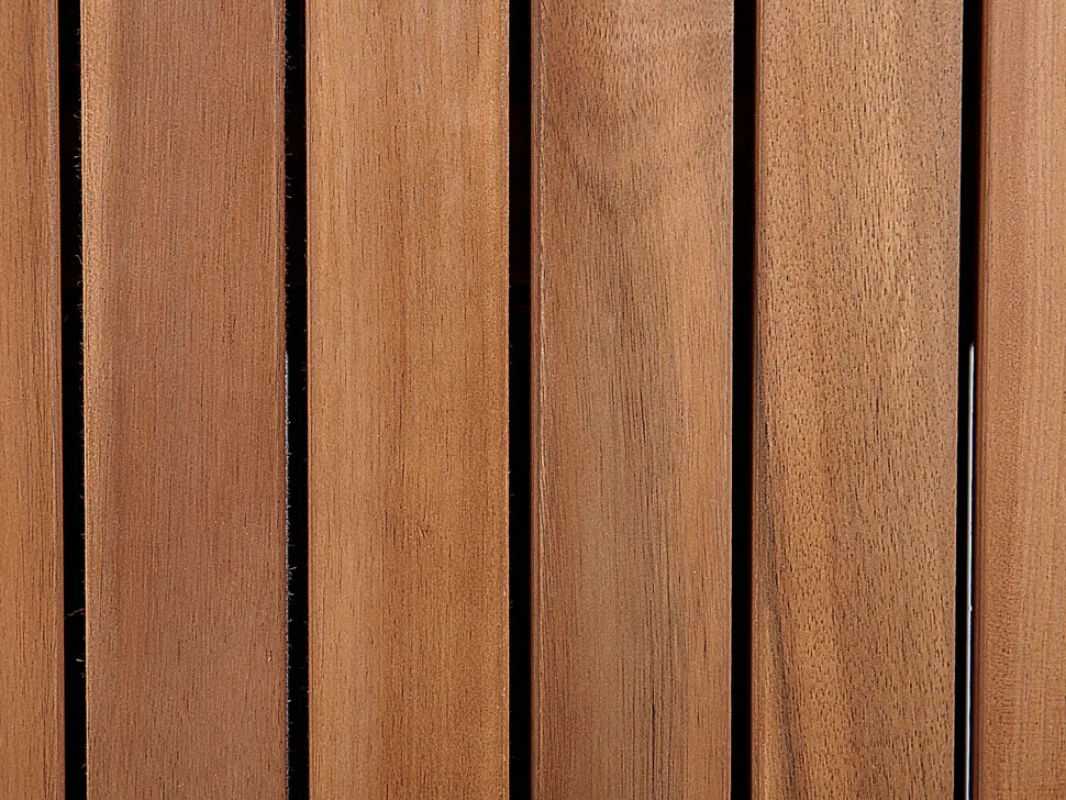 Gartenschrank Akazienholz Braun 200 X 100 Cm Savoca