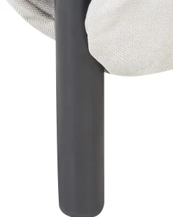 Gartensessel Aluminium Hellgrau / Schwarz Esperia