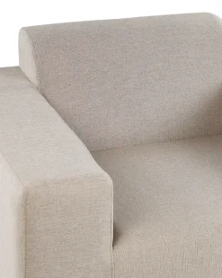 Gartensessel Beige / Weisses Gestell 2Er Set Rovigo