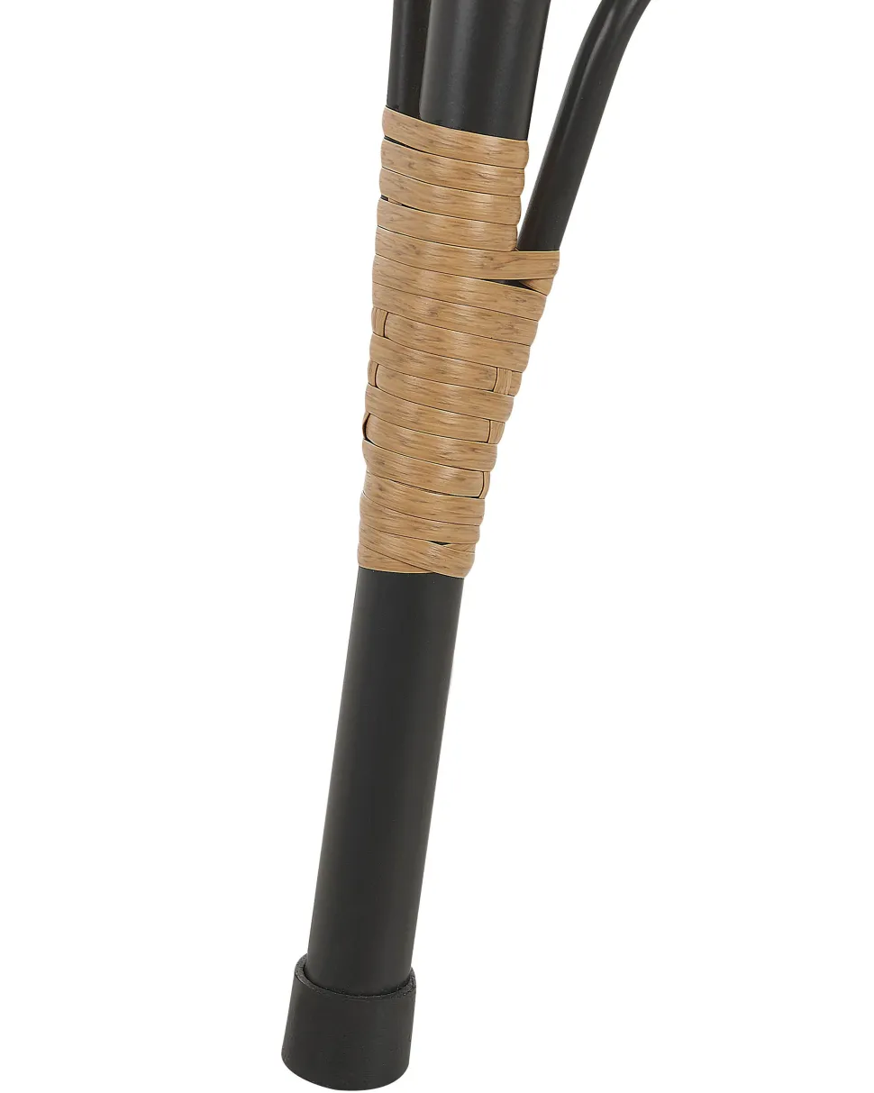 Gartensessel Rattan Naturlich Auflagen Cremeweis Veroli
