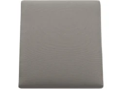 Gartensofa Aluminium 2-Sitzer Auflagen Dunkelgrau Salerno