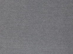 Gartensofa 3-Sitzer Grau / Schwarzes Gestell Rovigo