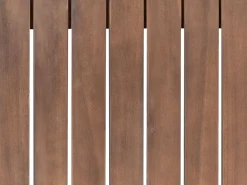 Gartensofa Zertifiziertes Holz Dunkelbraun 2-Sitzer Modular Auflagen Taupe Timor Ii