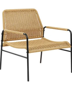 GartenStühle Aus Rattan 2Er Set Natur Prasimo