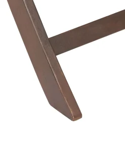 Gartenstuhl Akazienholz Dunkelbraun 2Er Set Textilbespannung Grau Klappbar Cesana