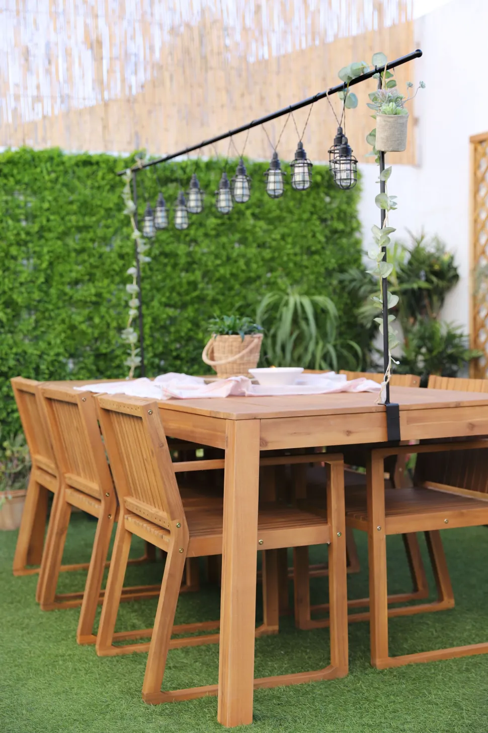 Gartenstuhl Akazienholz Hellbraun Sassari
