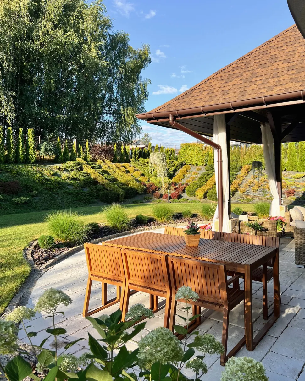 Gartenstuhl Akazienholz Hellbraun Sassari