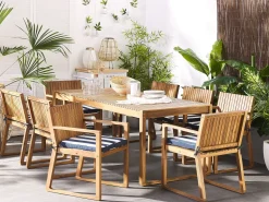 Gartenstuhl Akazienholz Hellbraun Sassari