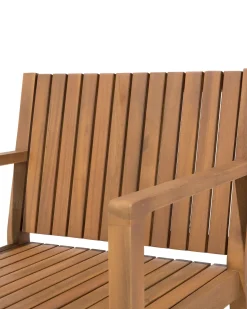 Gartenstuhl Akazienholz Hellbraun Sassari