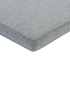 Gartenstuhl Akazienholz Hellbraun 8Er Set Auflagen Grau Sassari