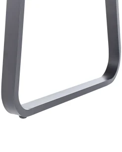 Gartenstuhl Aluminium / Flechtseil Schwarz 2Er Set Canetto