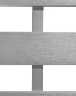 Gartenstuhl Aluminium Grau Auflagen Dunkelgrau Salerno