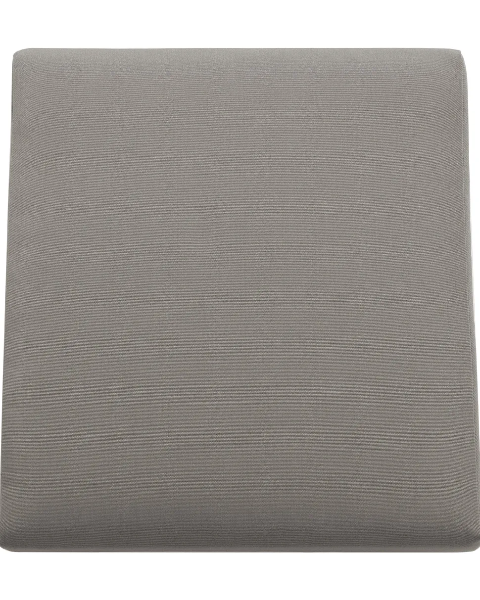 Gartenstuhl Aluminium Grau Auflagen Dunkelgrau Salerno