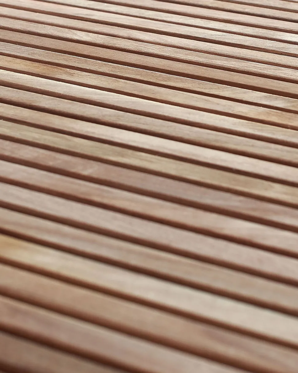 Gartenstuhl Edelstahl / Teakholz Hellbraun 6Er Set Viareggio