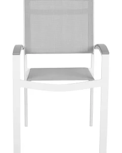Gartenstuhl Grau 2Er Set Pereta