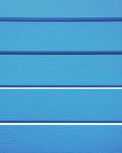 Gartenstuhl Kunstholz Blau Adirondack