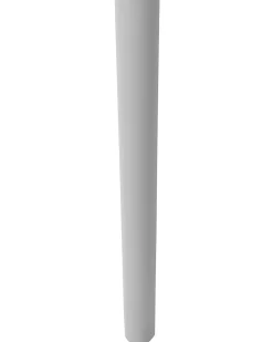 Gartenstuhl Kunststoff Weis / Grau 4Er Set Spezia