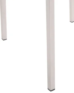 Gartenstuhl Rattan 2Er Set Edelstahl Grosseto