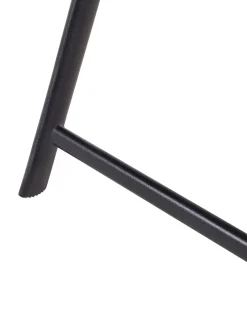 Gartenstuhl Stahl Schwarz Klappbar 4Er Set Livo