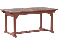 Gartentisch Akazienholz 160 / 220 X 90 Cm Rechteckig Ausziehbar Toscana