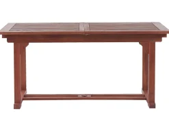 Gartentisch Akazienholz 160 / 220 X 90 Cm Rechteckig Ausziehbar Toscana