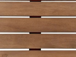 Gartentisch Akazienholz Dunkelbraun 160 / 220 X 90 Cm Ausziehbar Amantea