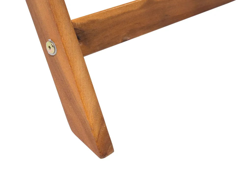 Gartentisch Akazienholz Dunkelbraun 140 X 75 Cm Cento