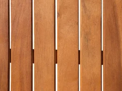Gartentisch Akazienholz Dunkelbraun 140 X 75 Cm Cento