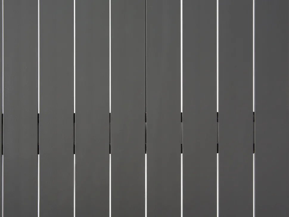 Gartentisch Aluminium Grau 200 X 105 Cm Cascais