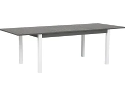 Gartentisch Dunkelgrau Ausziehbar 168/248 X 100 Cm Pancole