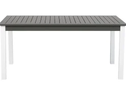 Gartentisch Dunkelgrau Ausziehbar 168/248 X 100 Cm Pancole