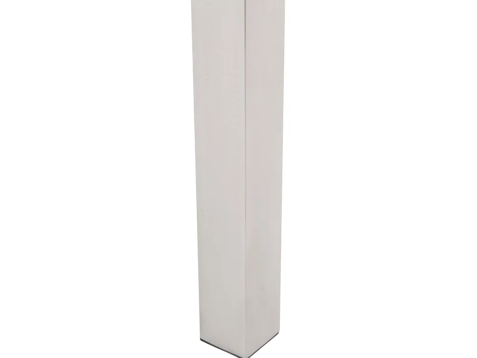 Gartentisch Edelstahl/Naturstein Schwarz Poliert 180 X 90 Cm Einteilige Tischplatte Grosseto