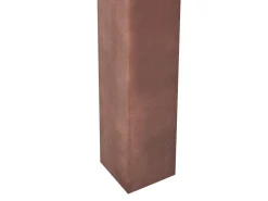 Gartentisch Eukalyptusholz Dunkelbraun 180 X 100 Cm Tuscania