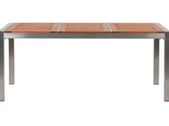 Gartentisch Eukalyptusholz Hellbraun 180 X 90 Cm Grosseto