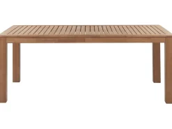 Gartentisch Eukalyptusholz Hellbraun 190 X 105 Cm Monsano
