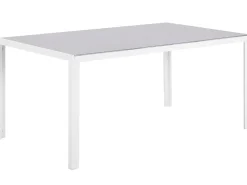 Gartentisch Glas Grau 160 X 90 Cm Catania
