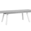 Gartentisch Grau Ausziehbar 175/255 X 100 Cm Pereta