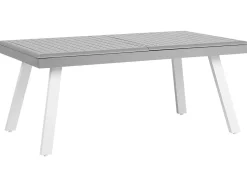Gartentisch Grau Ausziehbar 175/255 X 100 Cm Pereta